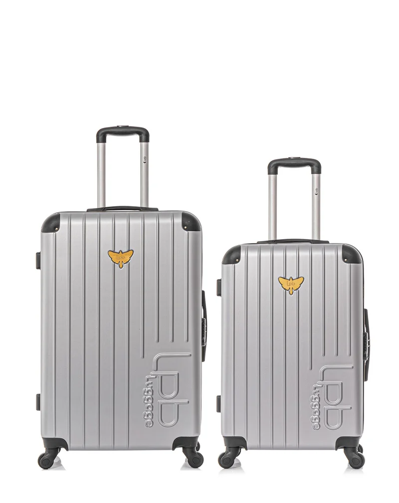 Lot de 2 Valises Rigides Grand Format et Taille Moyenne MARIANNE