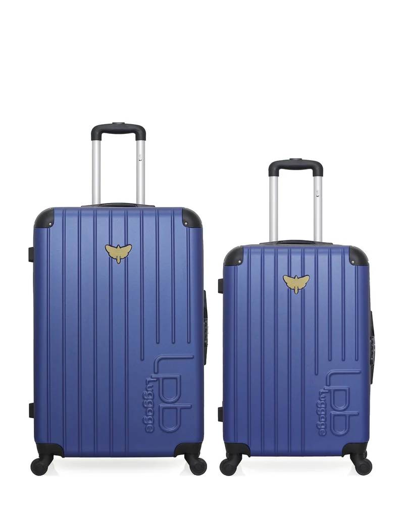Lot de 2 Valises Rigides Grand Format et Taille Moyenne MARIANNE