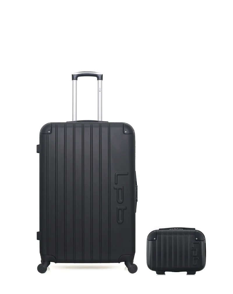 Lot de 2 Valises Rigides Grand Format et Vanity HAMBOURG