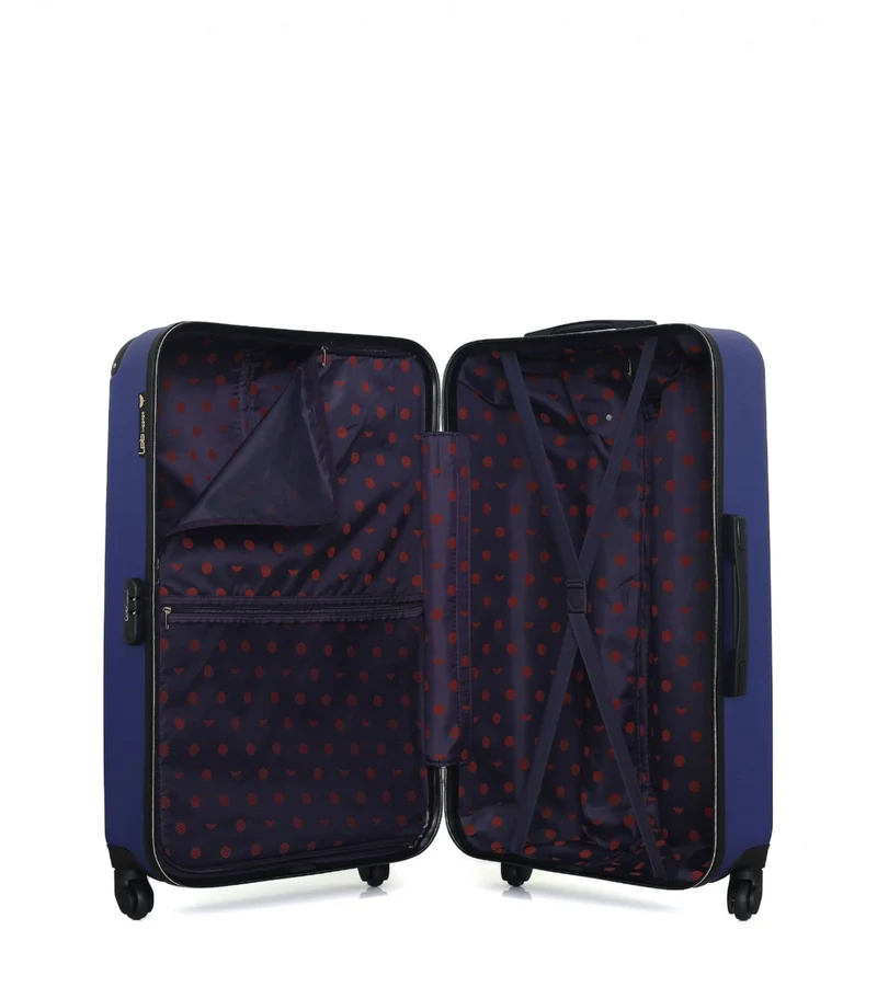 Lot de 3 Valises Rigides Grand Format, Cabine et Vanity HAMBOURG