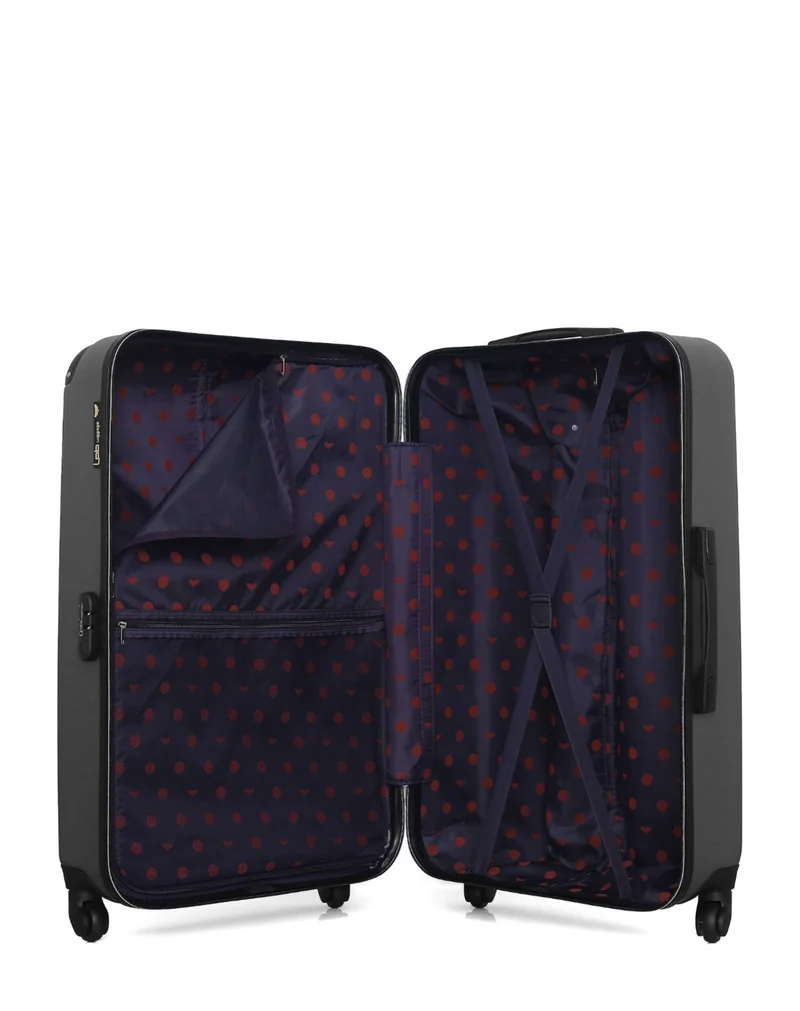Lot de 3 Valises Rigides Grand Format, Taille Moyenne et Cabine HAMBOURG