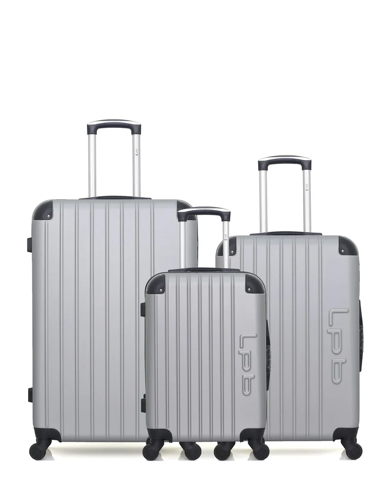 Lot de 3 Valises Rigides Grand Format, Taille Moyenne et Cabine HAMBOURG