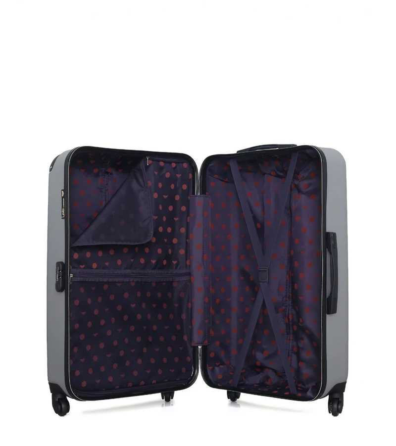 Lot de 3 Valises Rigides Grand Format, Taille Moyenne et Cabine HAMBOURG