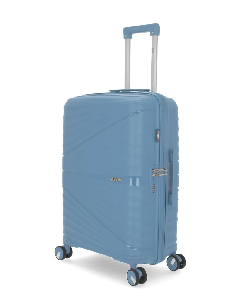 Lot de 3 Valises Rigides Taille Moyenne, Cabine et Grand Vanity VELA