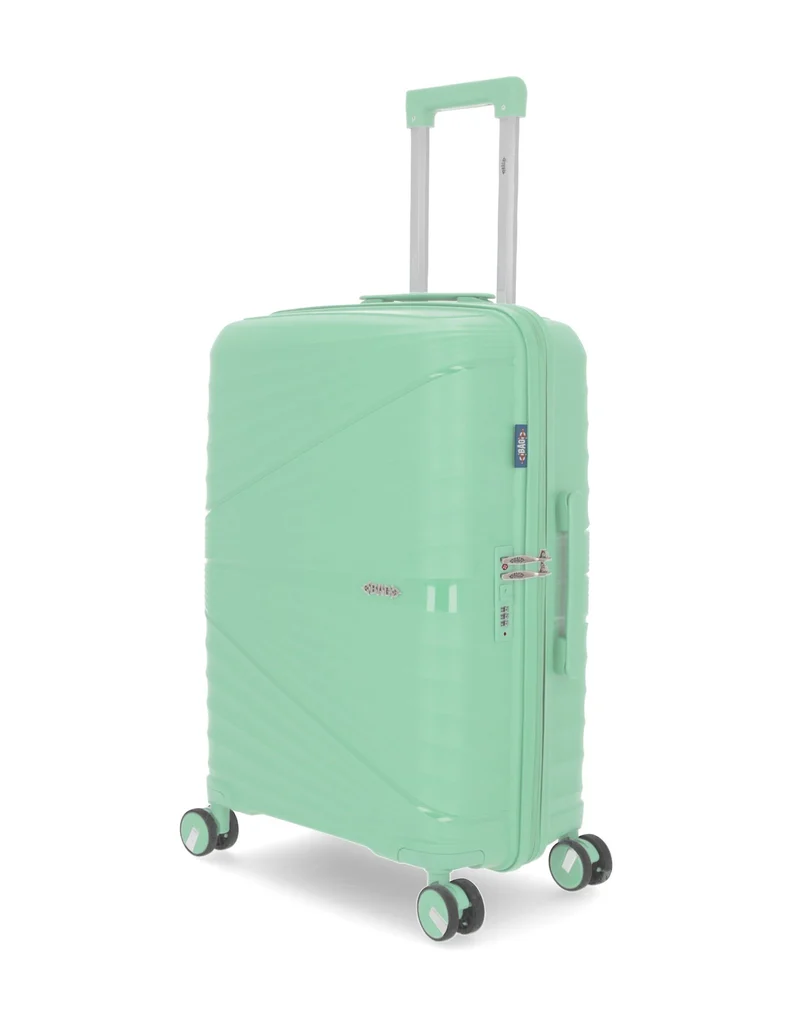 Lot de 3 Valises Rigides Taille Moyenne, Cabine et Grand Vanity VELA