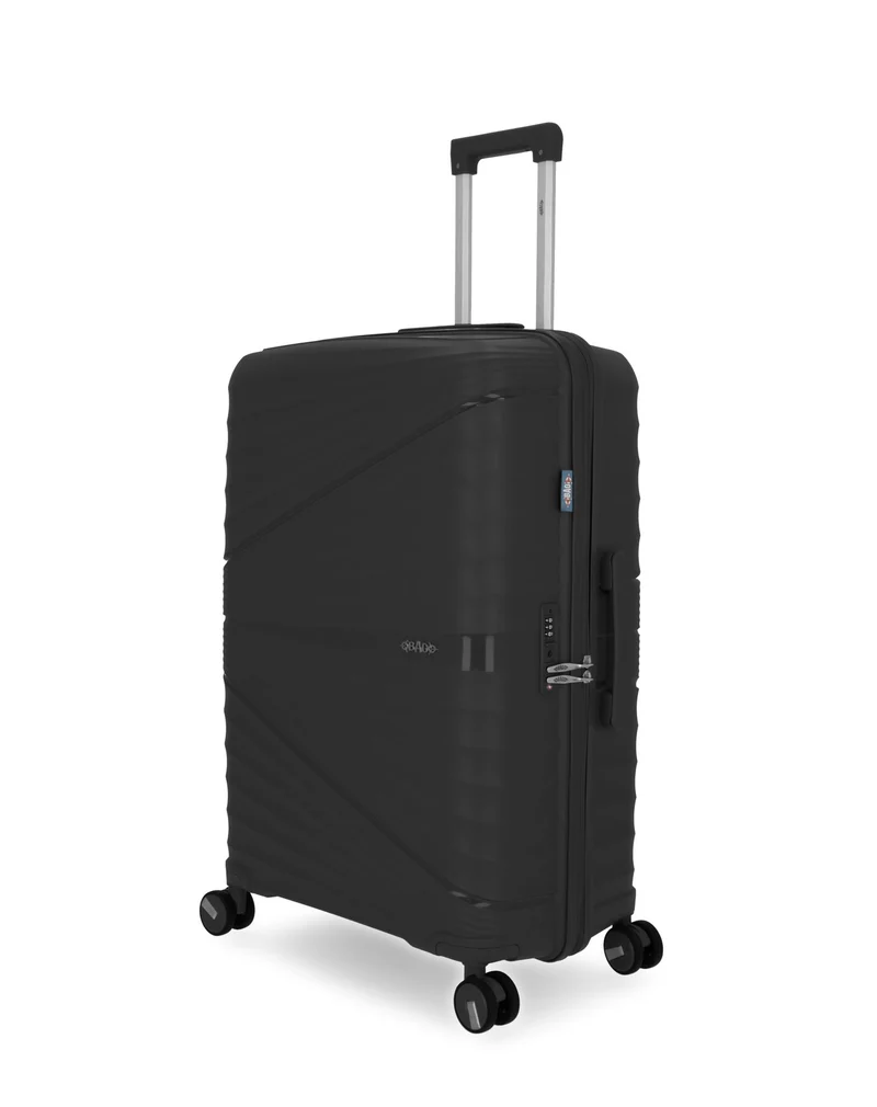 Lot de 3 Valises Rigides Grand Format, Taille Moyenne et Grand Vanity VELA