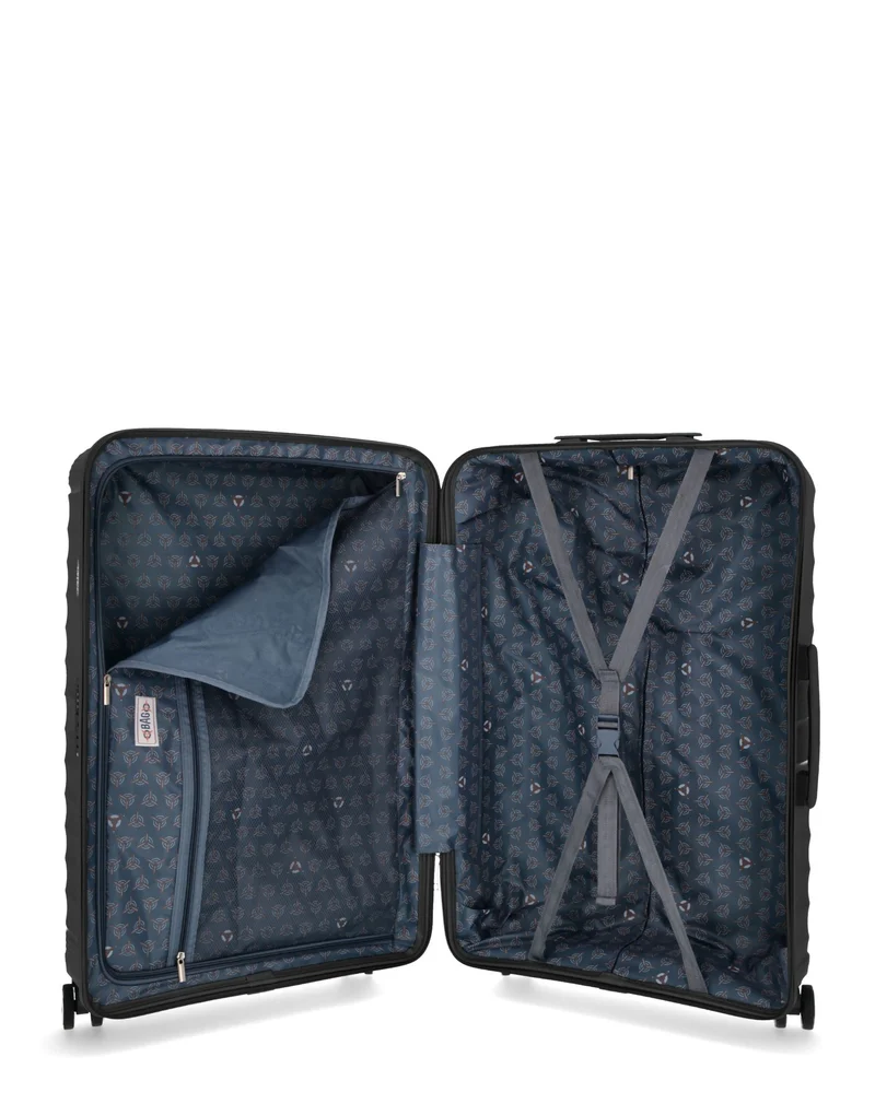 Lot de 3 Valises Rigides Grand Format, Taille Moyenne et Grand Vanity VELA