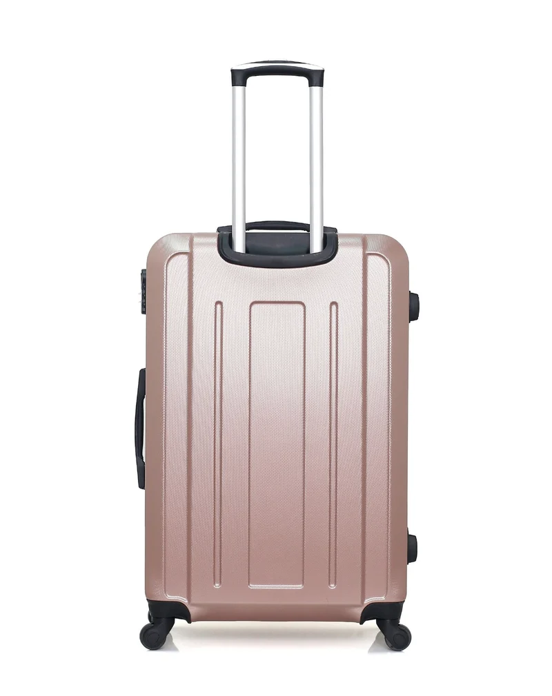 Lot de 3 Valises Rigides Grand Format, Taille Moyenne et Vanity VESUVIO