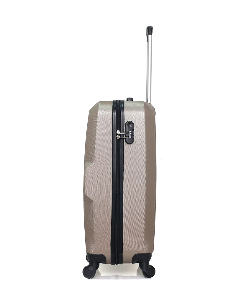 Lot de 3 Valises Rigides Taille Moyenne, Cabine et Vanity VESUVIO