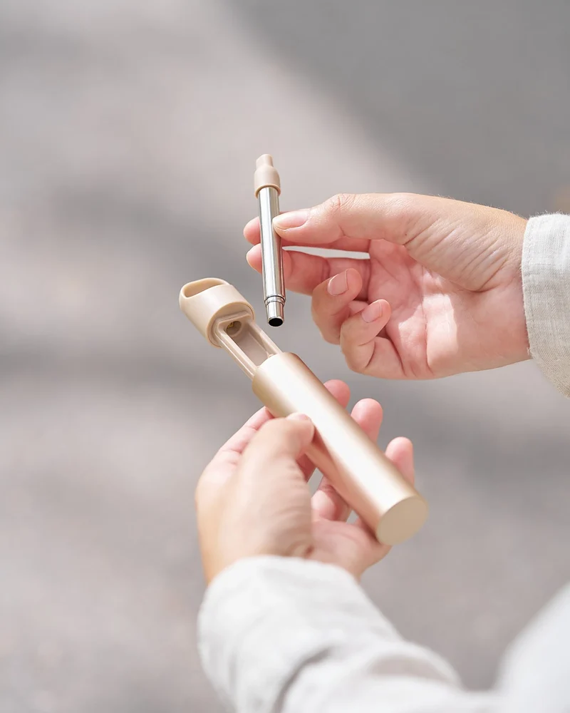 Paille réutilisable inox Lexon Nomaday UV Straw à personnaliser
