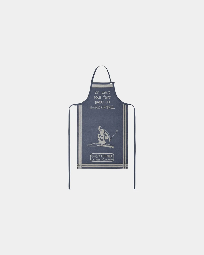 Tablier coton jacquard Opinel à personnaliser