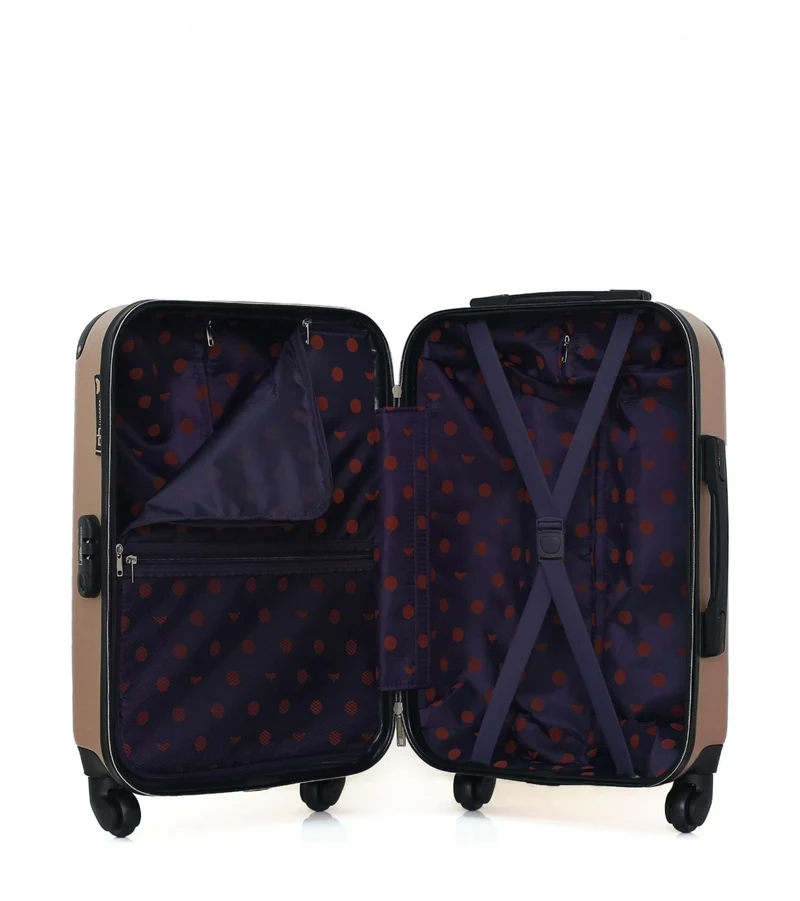 Lot de 2 Valises Rigides Cabine et Cabine XXS MARIANNE