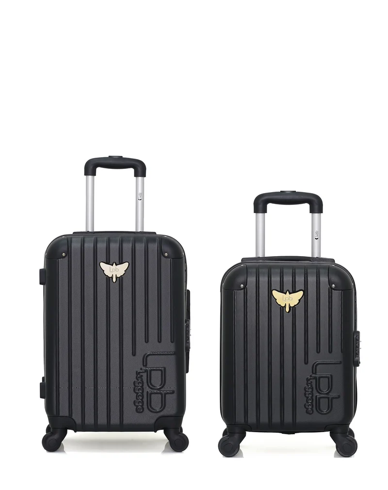 Lot de 2 Valises Rigides Cabine et Cabine XXS MARIANNE