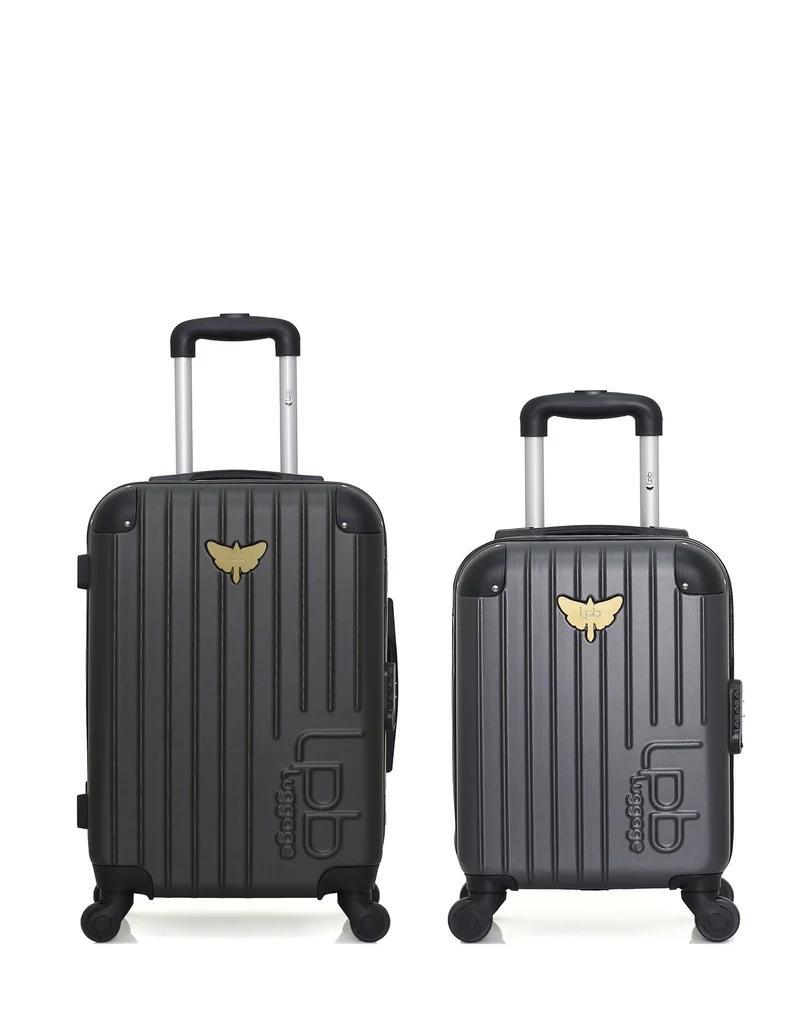 Lot de 2 Valises Rigides Cabine et Cabine XXS MARIANNE