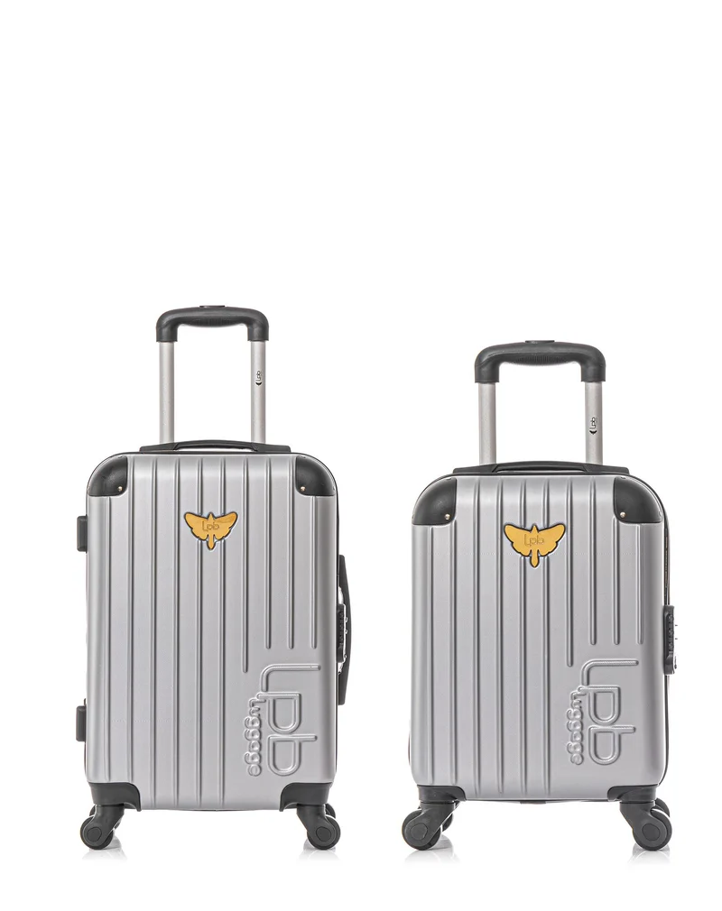 Lot de 2 Valises Rigides Cabine et Cabine XXS MARIANNE