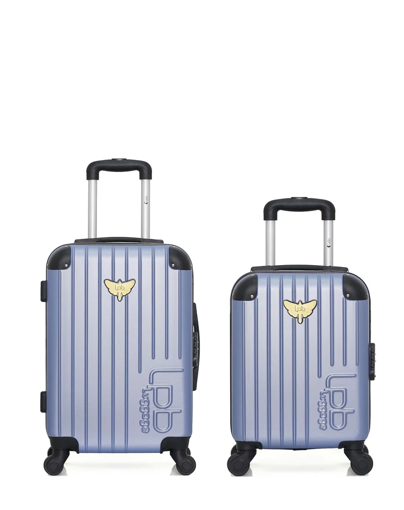 Lot de 2 Valises Rigides Cabine et Cabine XXS MARIANNE