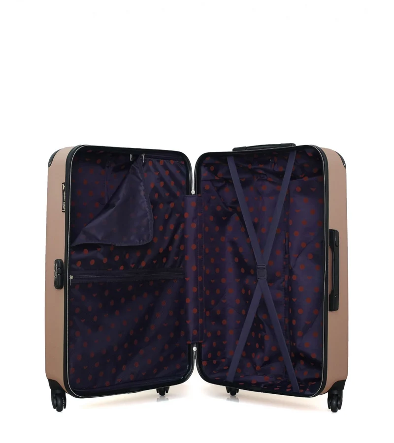 Lot de 4 Valises Rigides MARIANNE