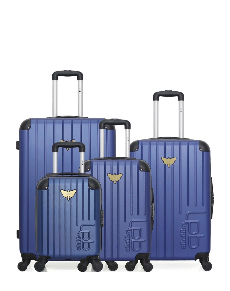 Lot de 4 Valises Rigides MARIANNE
