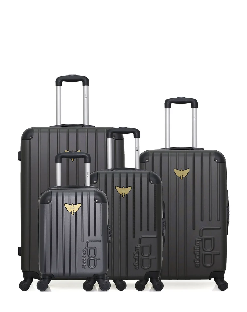 Lot de 4 Valises Rigides MARIANNE