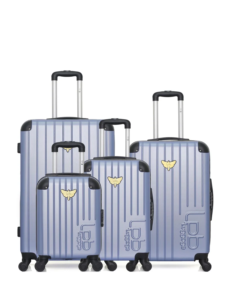 Lot de 4 Valises Rigides MARIANNE