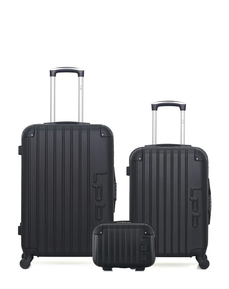 Lot de 3 Valises Rigides Moyenne, Cabine et Vanity HAMBOURG