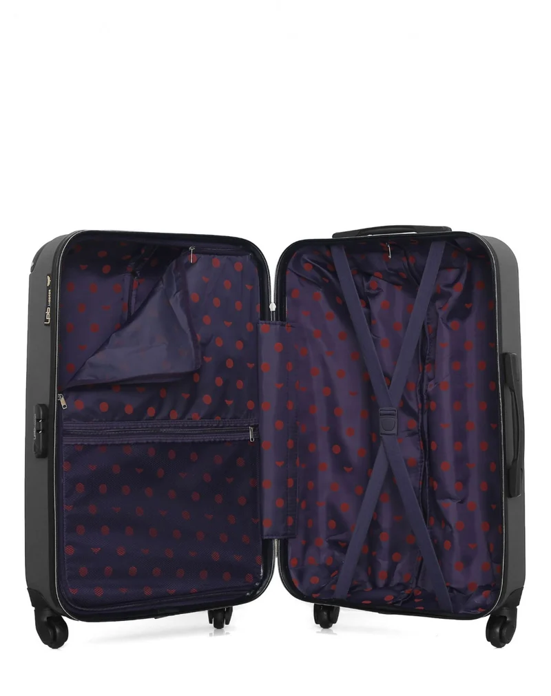 Lot de 3 Valises Rigides Moyenne, Cabine et Vanity HAMBOURG