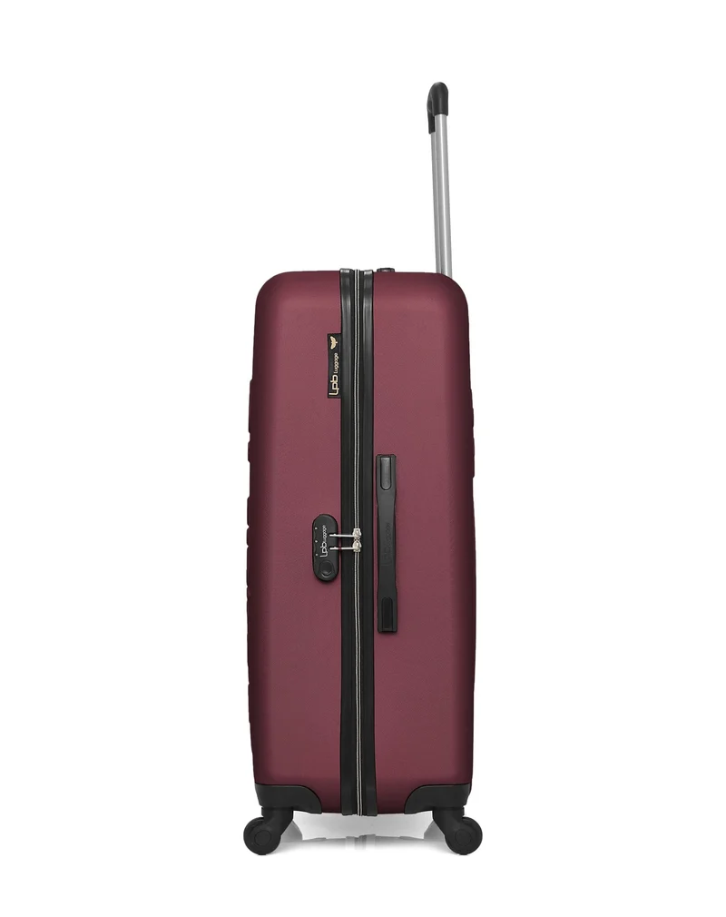 Lot de 4 Valises Rigides ELEONOR Grand Format, Moyenne, Cabine et Vanity