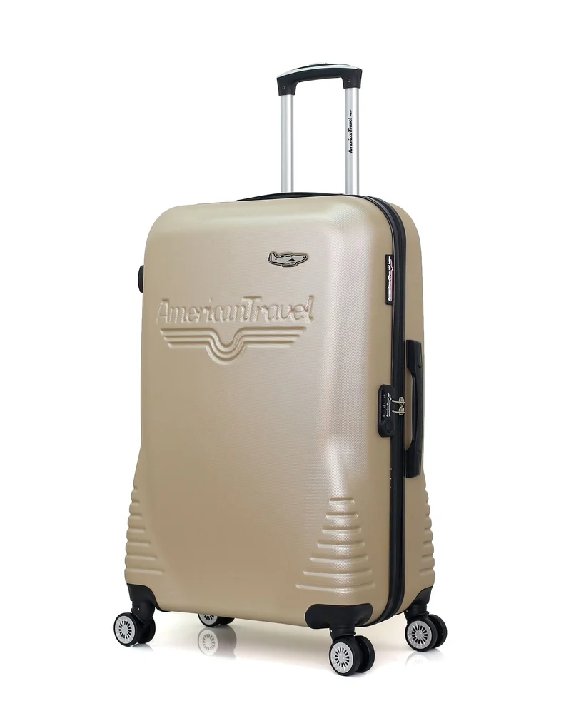 Lot de 2 Valises Rigides Grand Format et Cabine DC