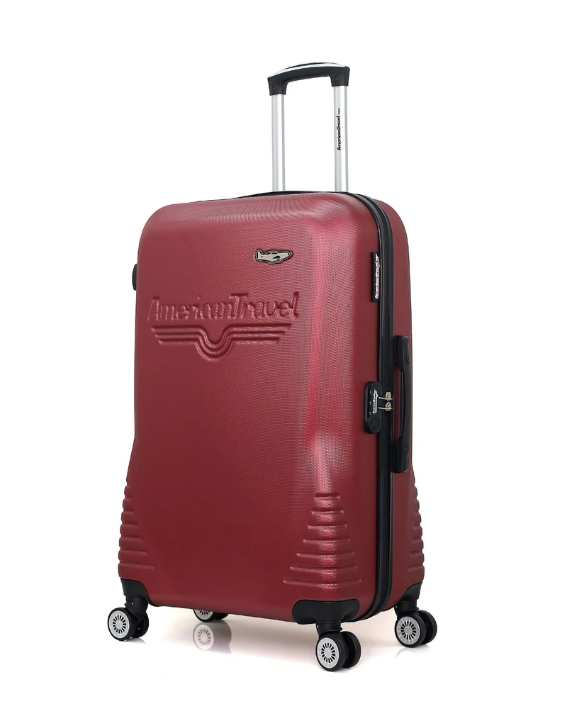 Lot de 2 Valises Rigides Grand Format et Cabine DC