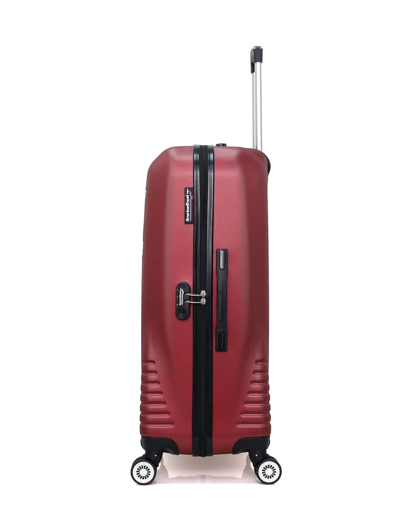Lot de 2 Valises Rigides Grand Format et Cabine DC