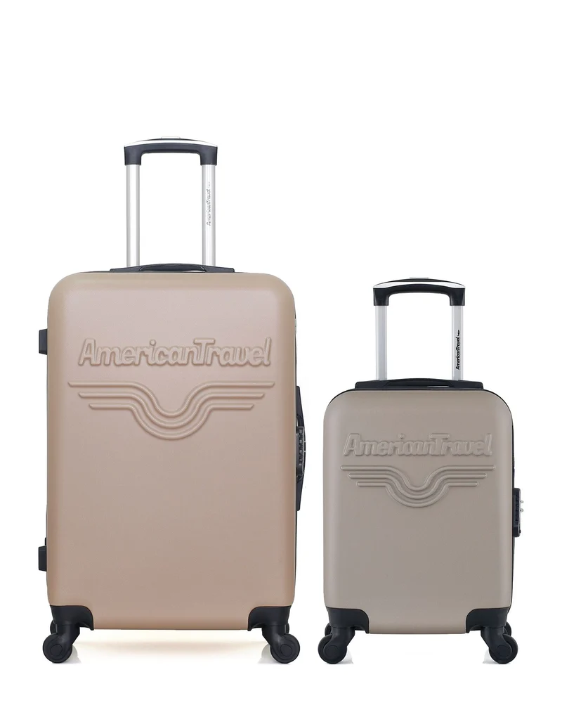 Lot de 2 Valises Rigides Moyenne et Cabine XXS CHELSEA