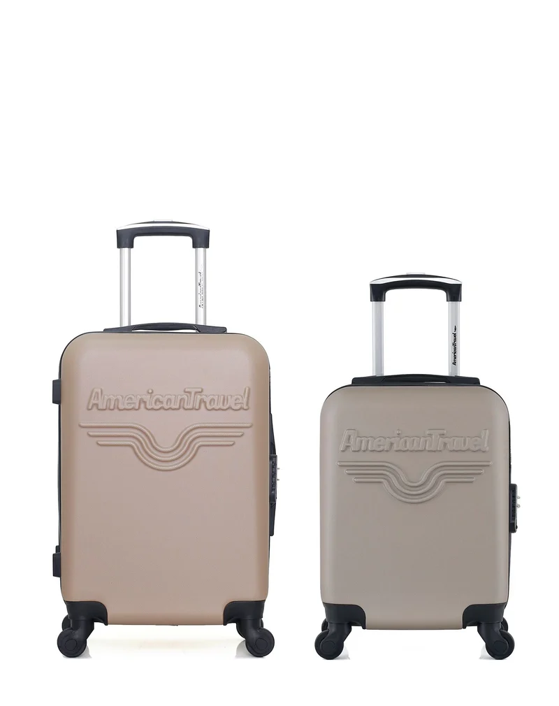 Lot de 2 Valises Rigides Cabine et Cabine XXS CHELSEA