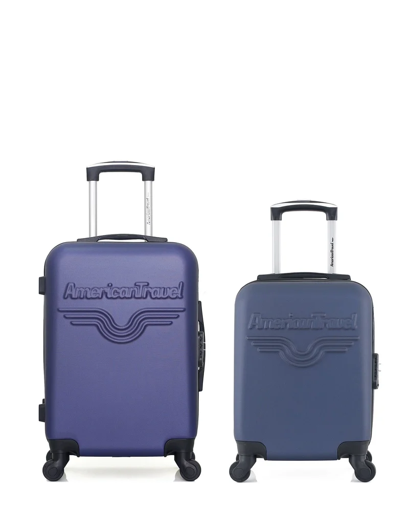 Lot de 2 Valises Rigides Cabine et Cabine XXS CHELSEA
