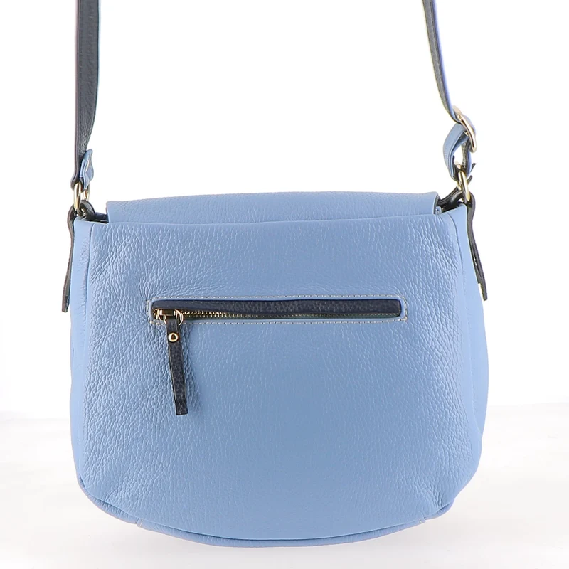 Sac Porté Épaule / Porté Croisé Véronica - Bleu Acier