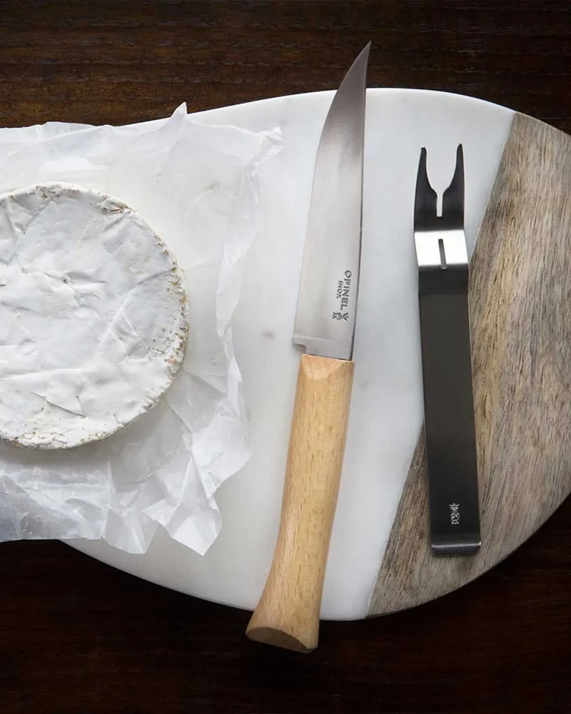 Couteau à fromage acier inoxydable Opinel à personnaliser