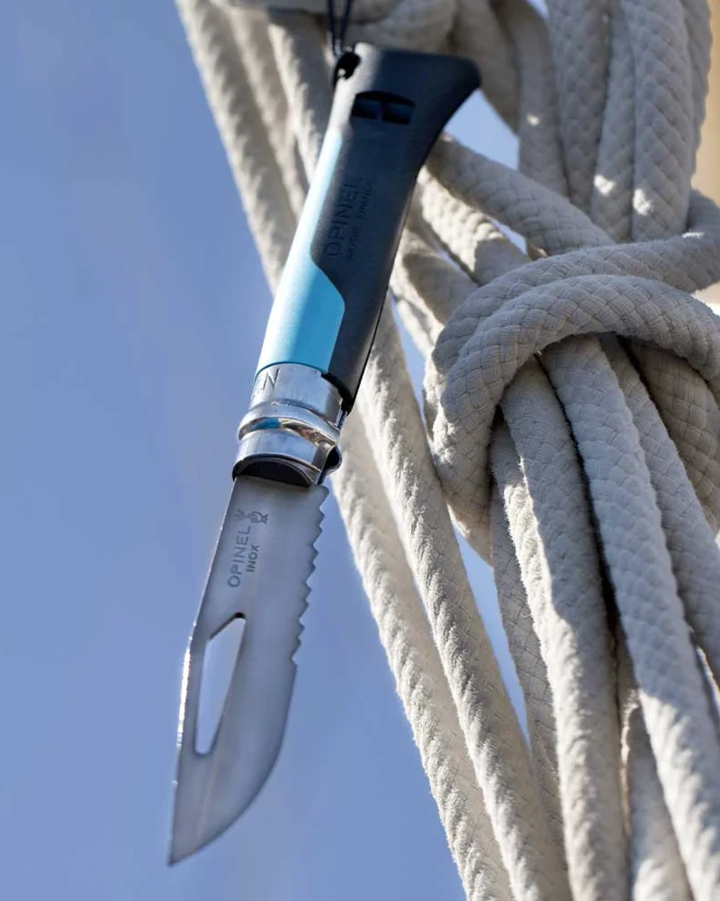 Couteau acier inoxydable Opinel N°08 Outdoor à personnaliser