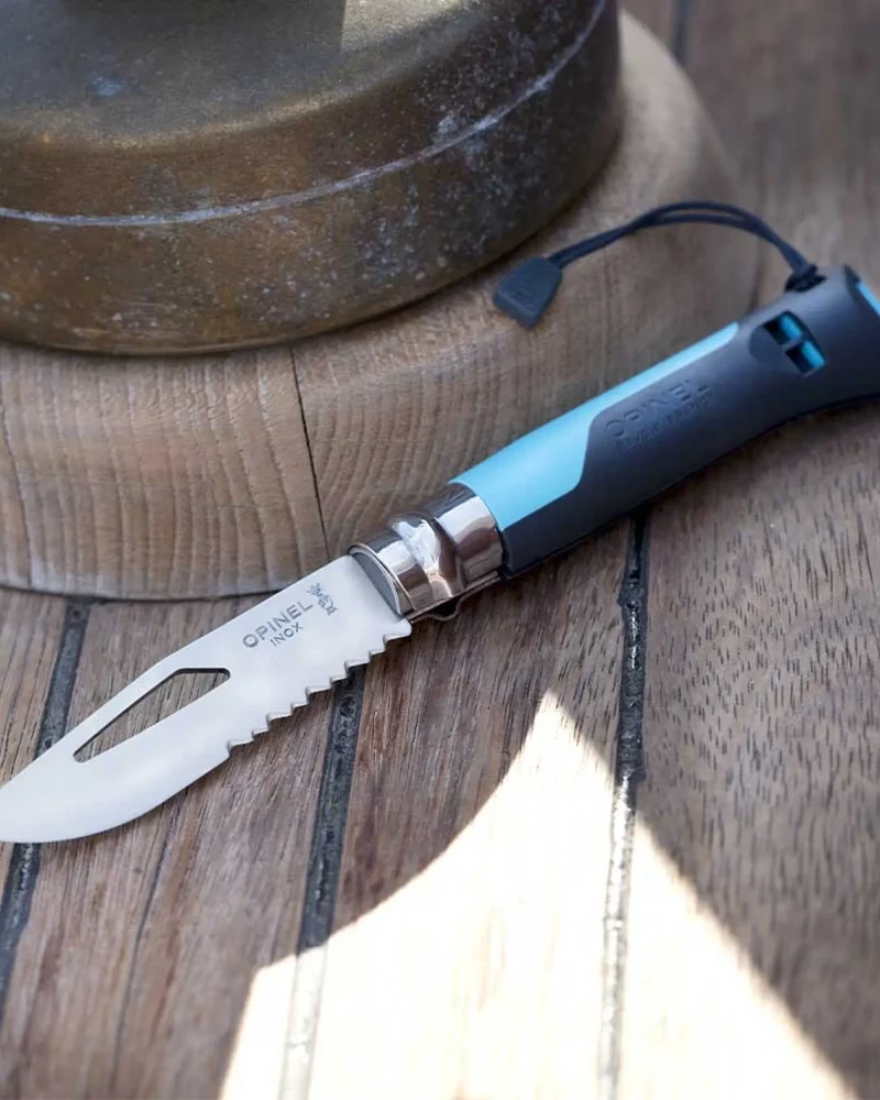 Couteau acier inoxydable Opinel N°08 Outdoor à personnaliser
