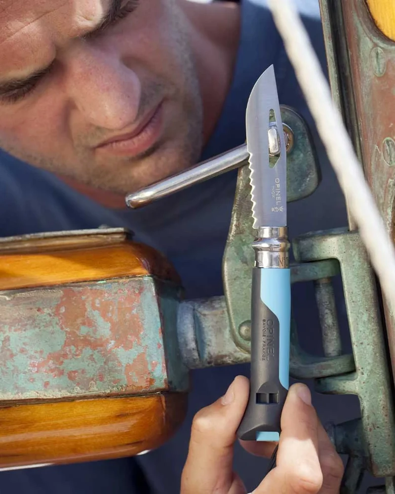 Couteau acier inoxydable Opinel N°08 Outdoor à personnaliser