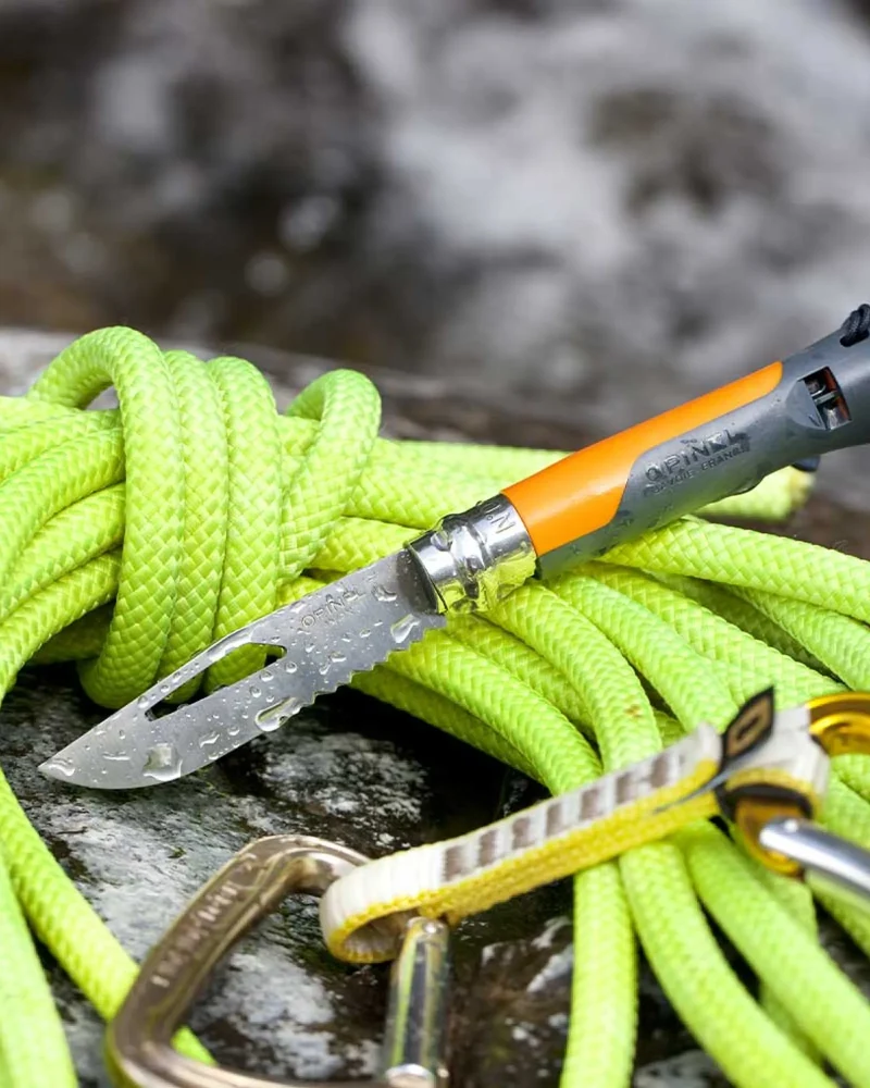 Couteau acier inoxydable Opinel N°08 Outdoor à personnaliser
