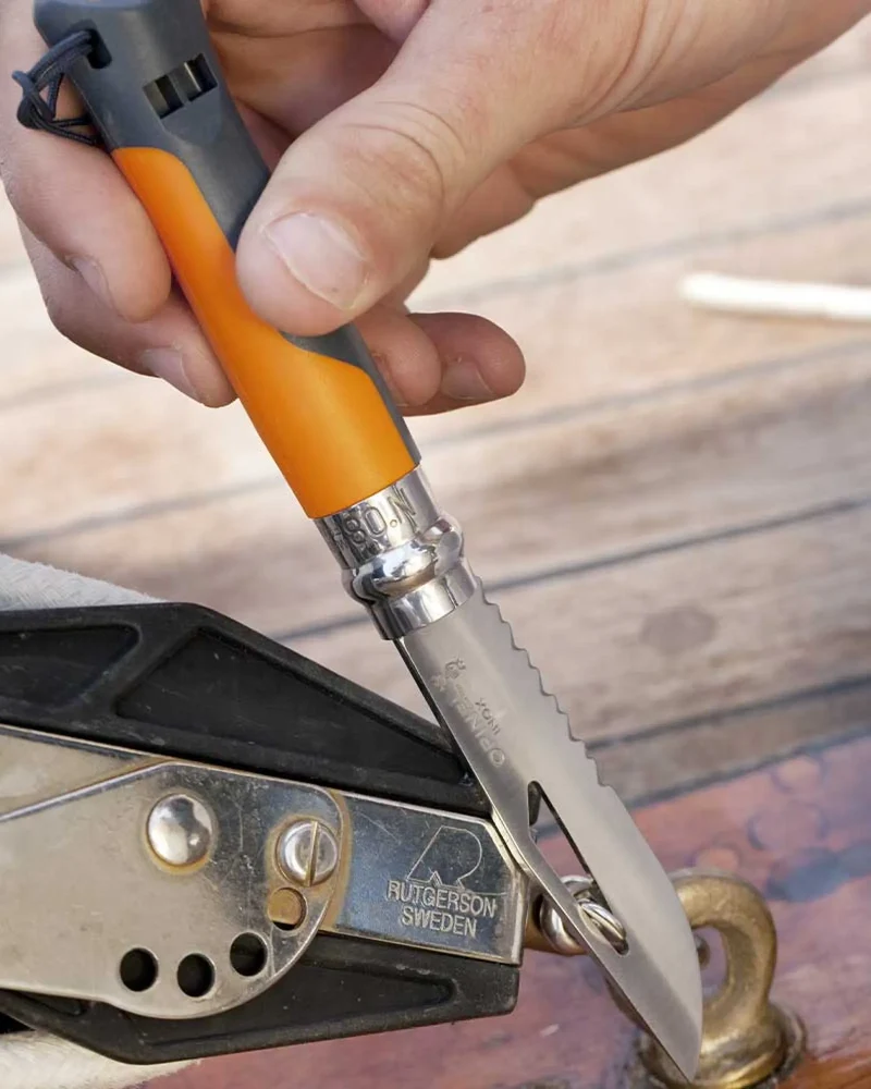 Couteau acier inoxydable Opinel N°08 Outdoor à personnaliser