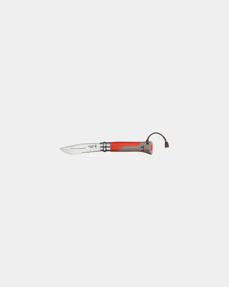 Couteau acier inoxydable Opinel N°08 Outdoor à personnaliser