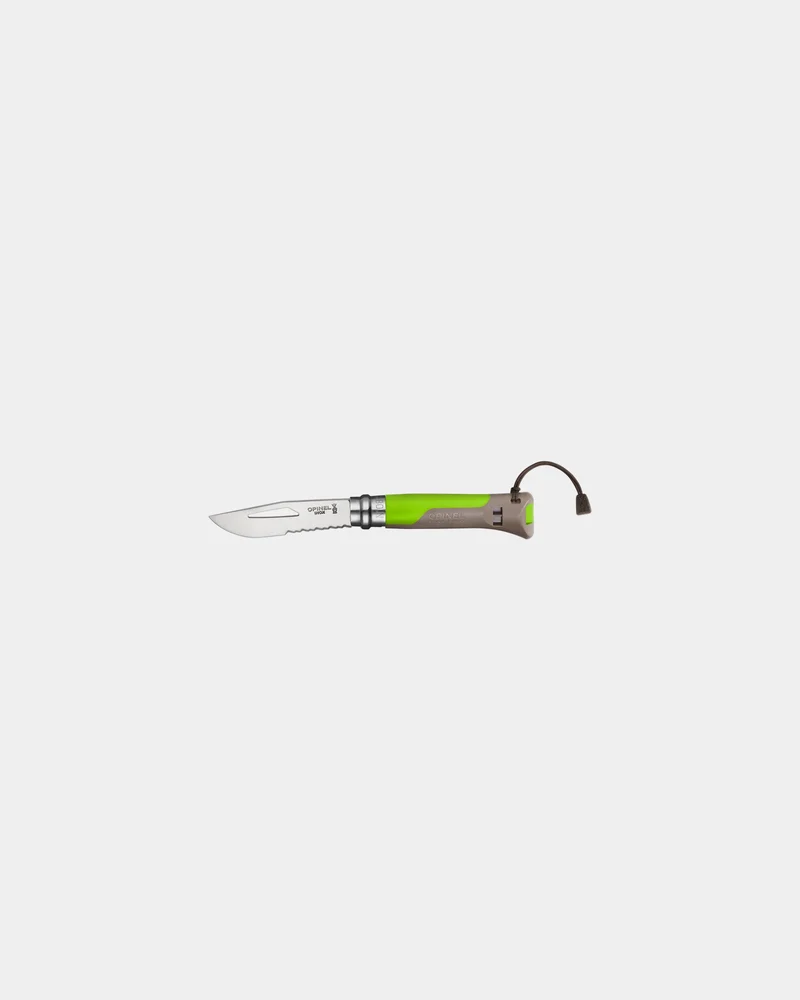 Couteau acier inoxydable Opinel N°08 Outdoor à personnaliser