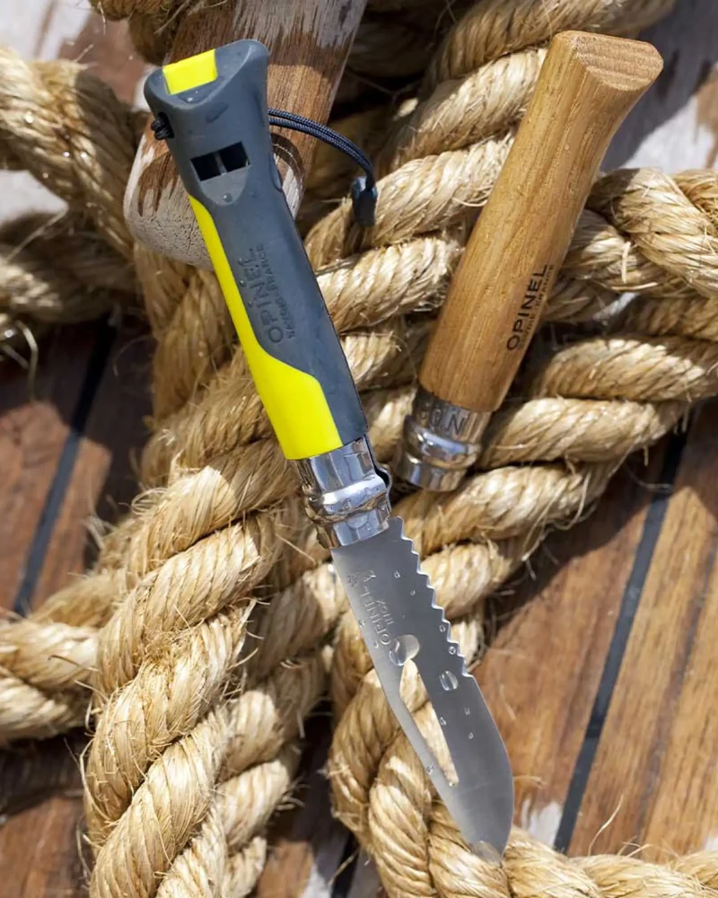 Couteau acier inoxydable Opinel N°08 Outdoor à personnaliser