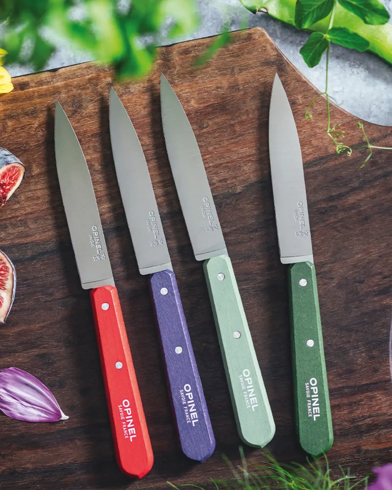 Coffret de 4 couteaux Opinel N°112 à personnaliser