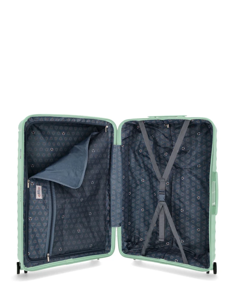 Lot de 4 Valises Rigides Grand Format, Taille Moyenne, Cabine et Grand Vanity VELA