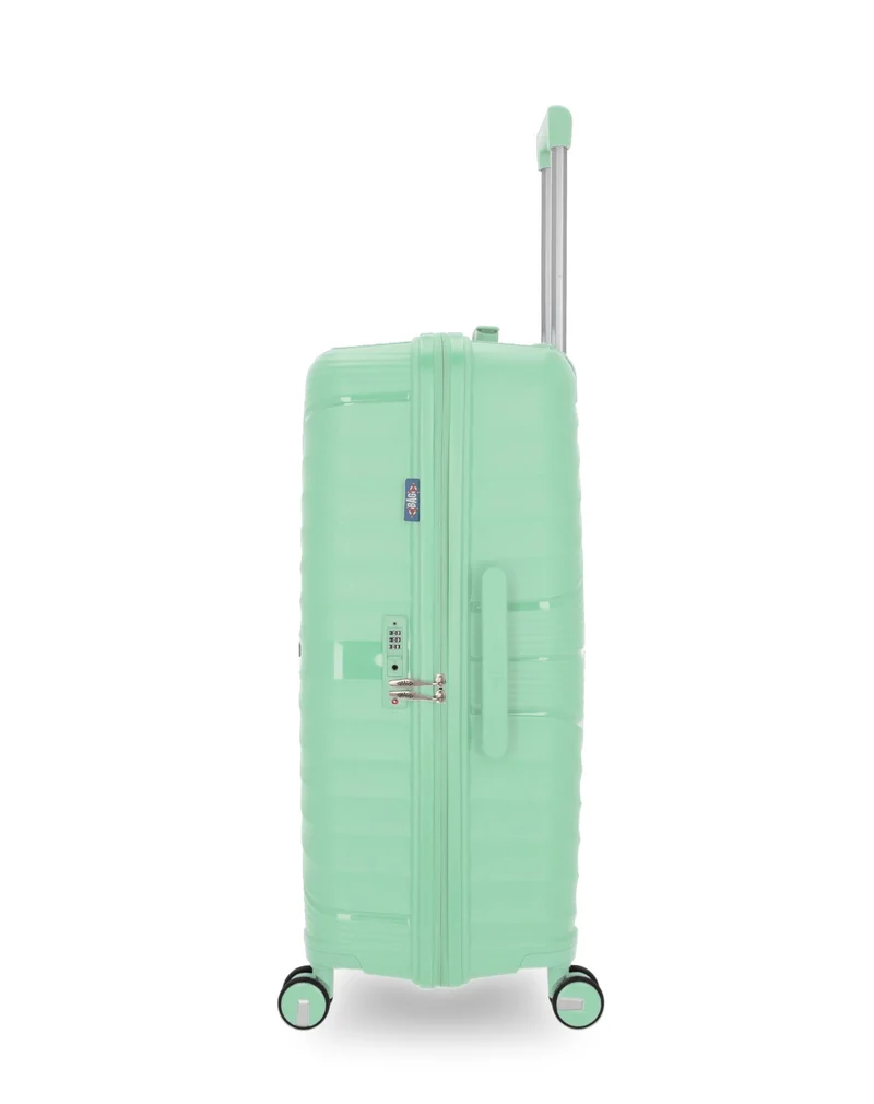 Lot de 4 Valises Rigides Grand Format, Taille Moyenne, Cabine et Grand Vanity VELA