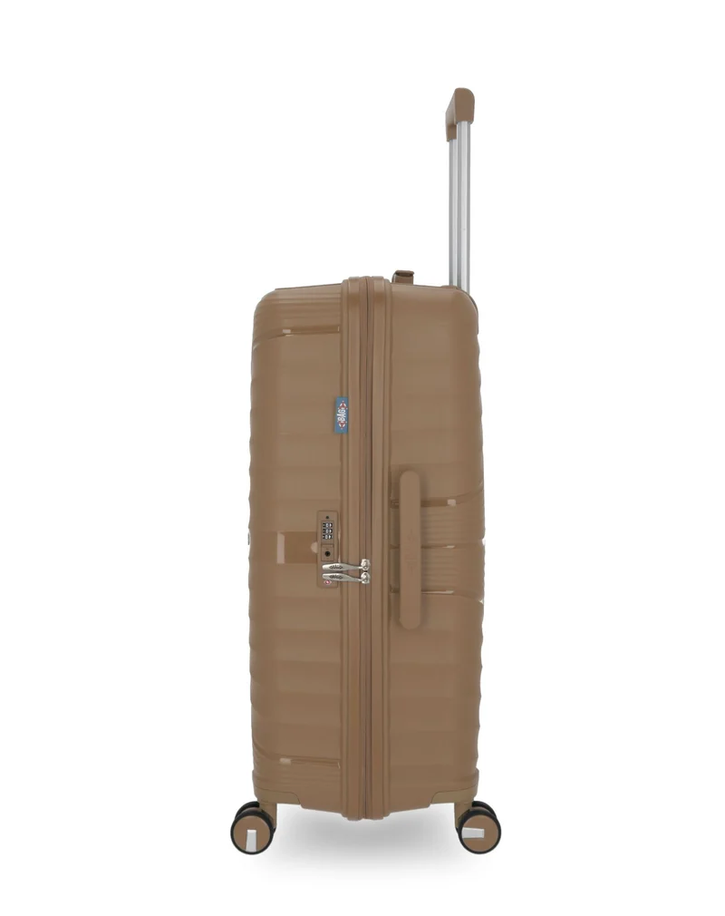 Lot de 3 Valises Rigides Grand Format, Taille Moyenne et Cabine VELA