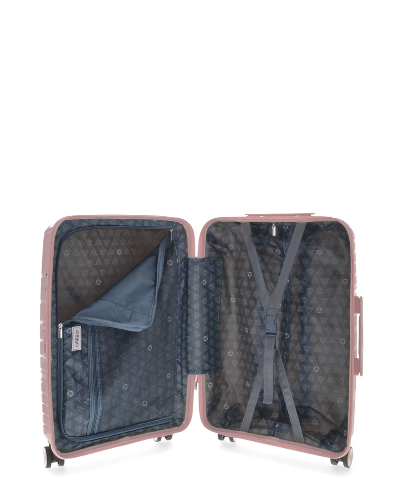 Lot de 2 Valises Rigides Taille Moyenne et Cabine LYRA
