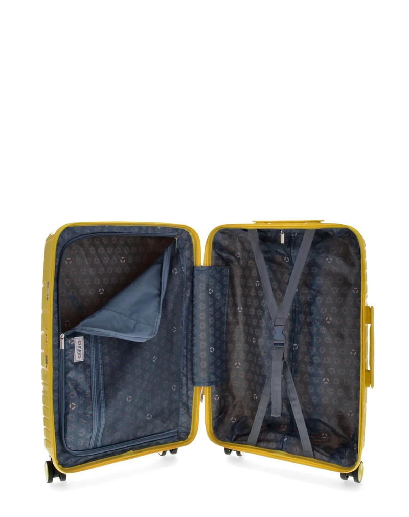 Lot de 2 Valises Rigides Taille Moyenne et Cabine LYRA