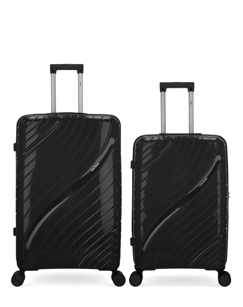 Lot de 2 Valises Rigides Grand Format et Taille Moyenne LYRA